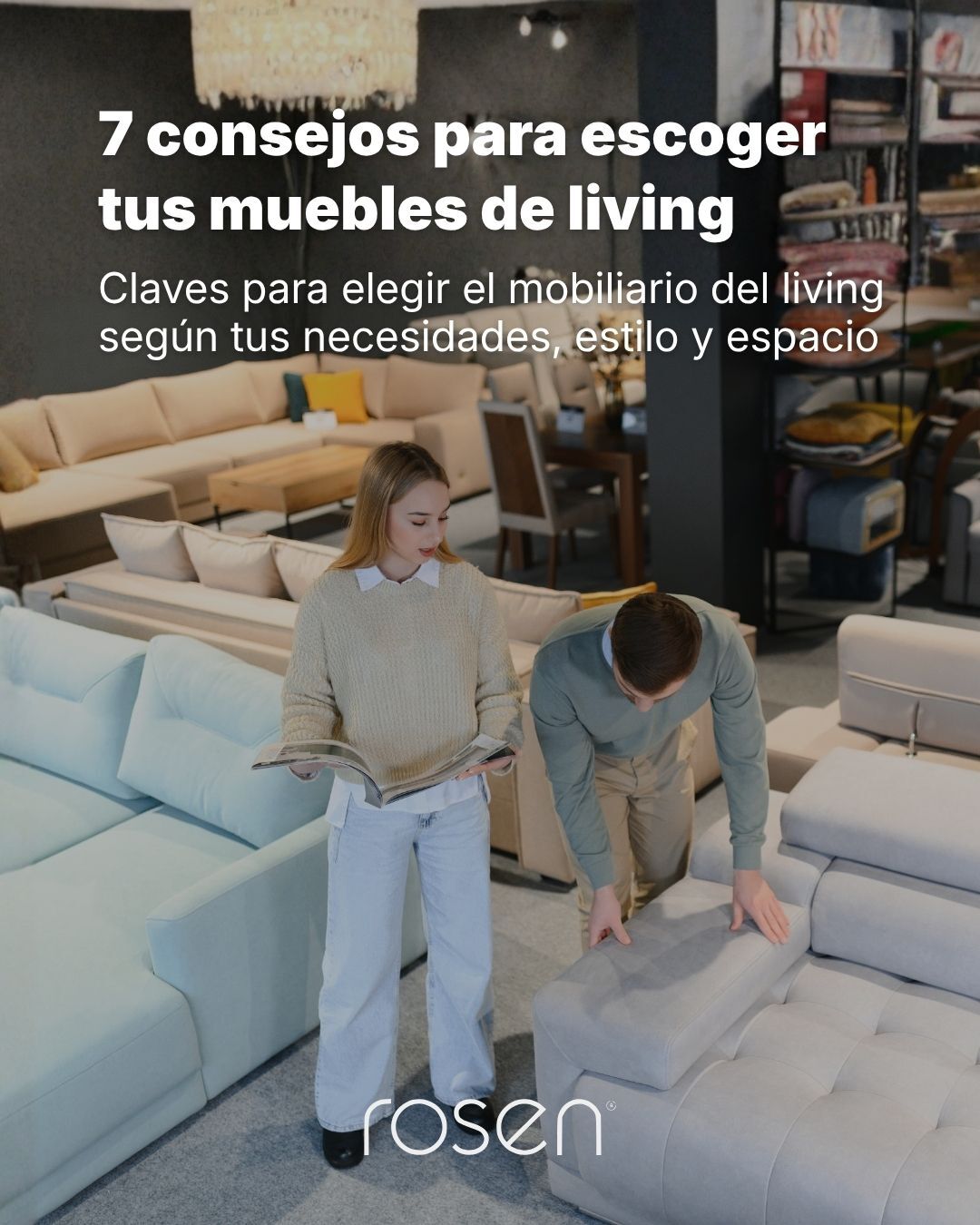 7 consejos para escoger tus muebles de living