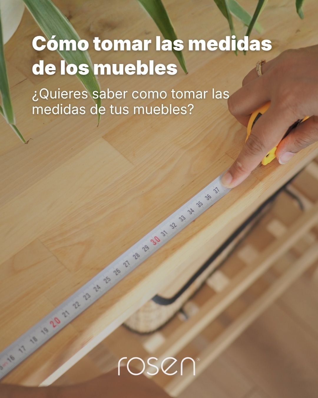 Cómo tomar las medidas de los muebles