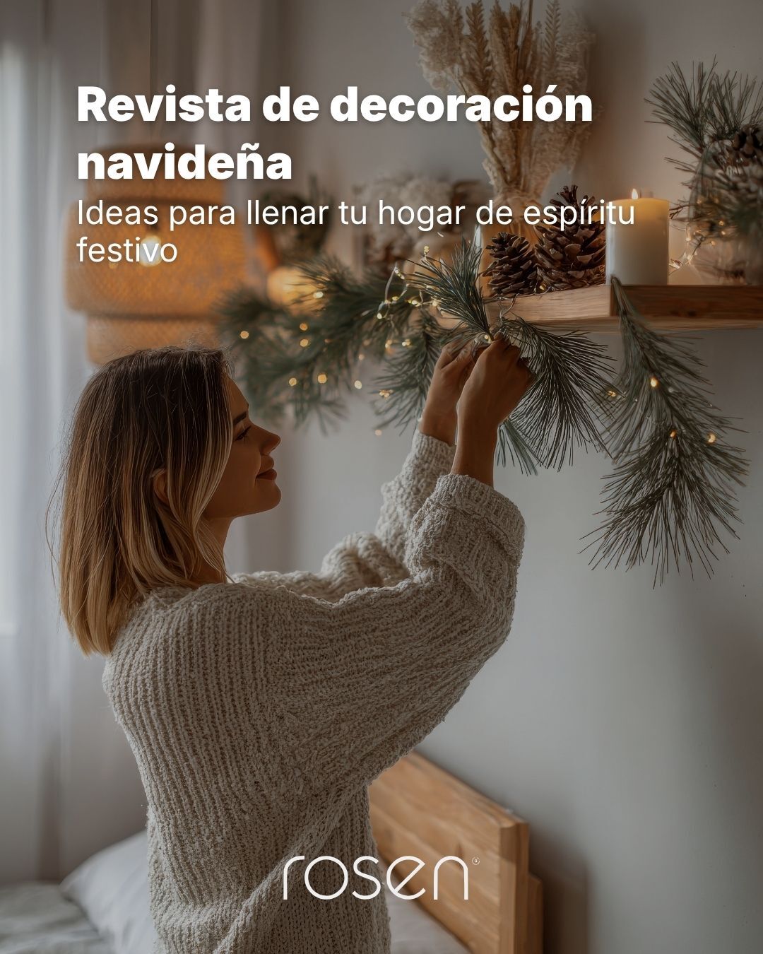 Revista de decoración navideña