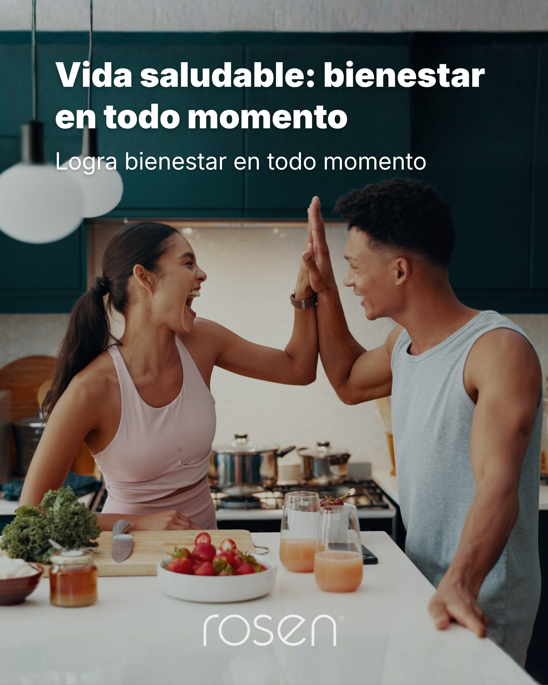 Vida saludable bienestar en todo momento
