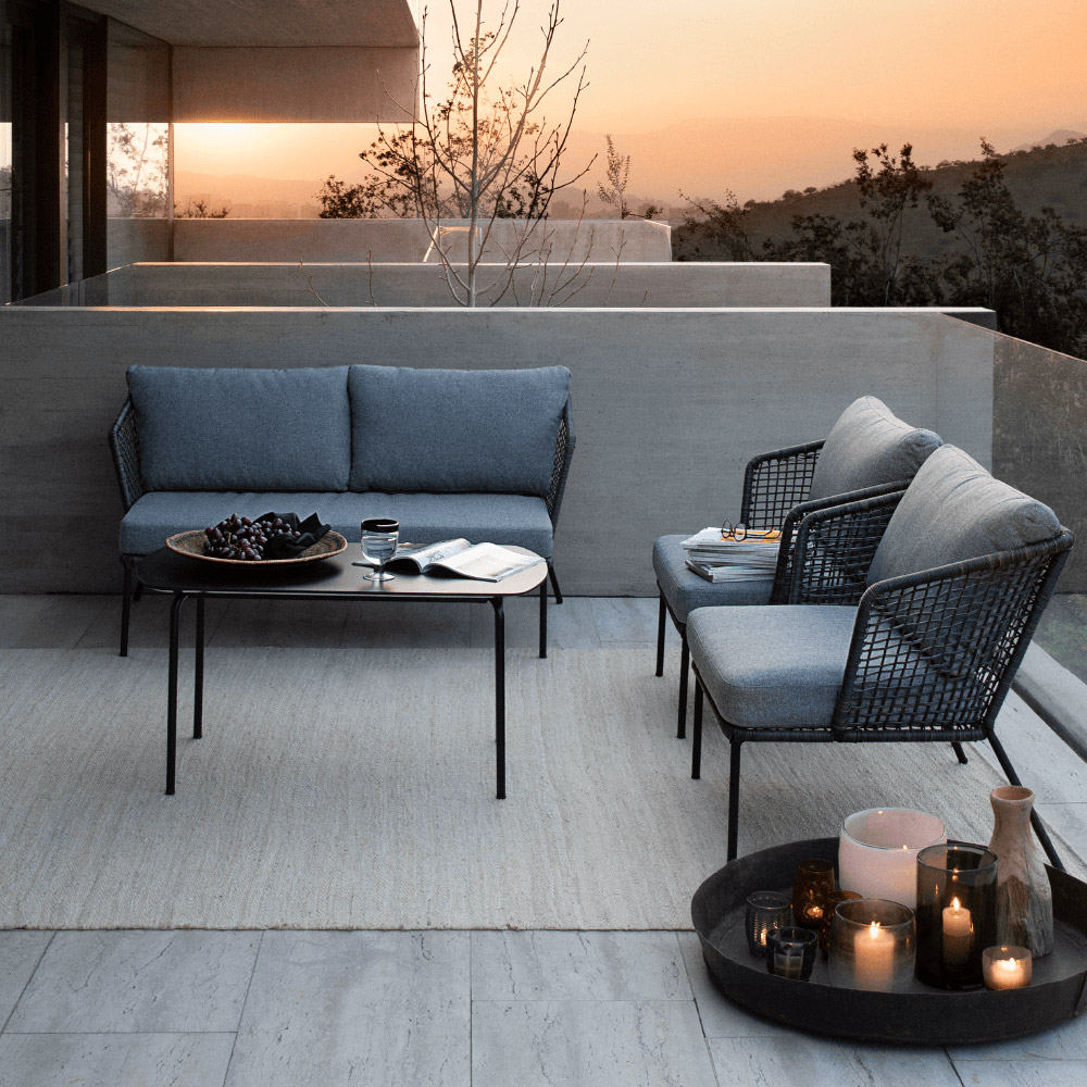 Muebles de terraza para invierno: piezas muy resistentes ante el frío y la  humedad