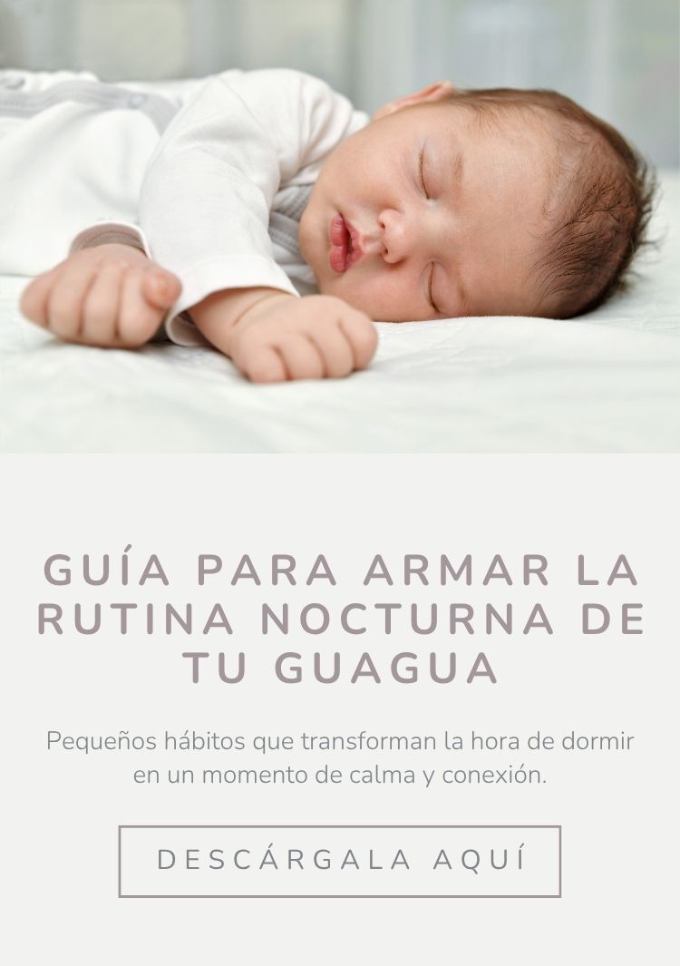 Guía para armar la rutina nocturna de tu guagua